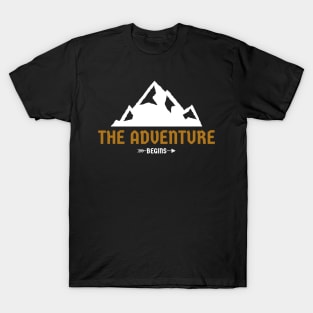 The Adventure Begins T-Shirt